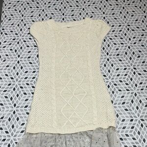 Cherokee Cream Knit Sweater